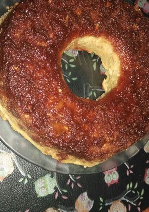 Una foto de Budín de pan