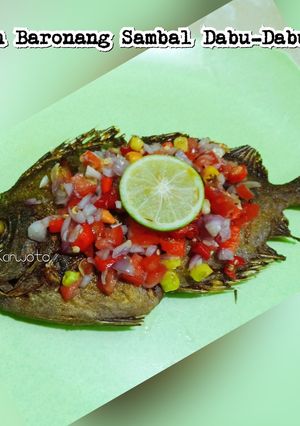Foto resep Ikan Baronang Sambal Dabu-Dabu