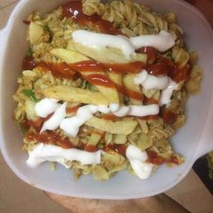Spicy🌶Keema Macroni/Pasta A picture of Spicy🌶Keema Macroni/Pasta.