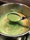 Crema de espinacas a la Sonorense