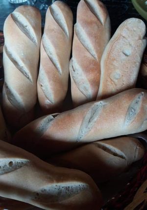 Una foto de Pan tipo francés