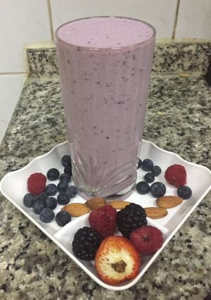 A picture of Berry smoothie.
