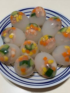 菜燕果凍造型蛋 的食譜成品照片