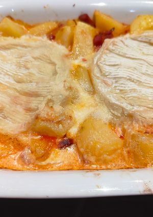 Une photo de Tartiflette au chorizo