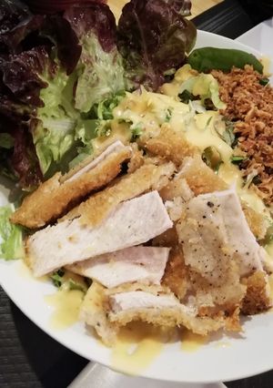 Una foto de Ensalada crunchy