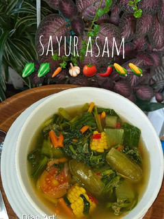 Foto resep 🥬🥕🌶 Sayur Asam 🧄🥬🥕