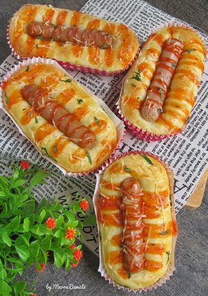 Foto resep Roti Sosis Tanpa Ulen