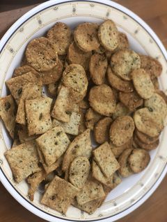 صورة لوصفة مقرمشات الجبنة والزعتر