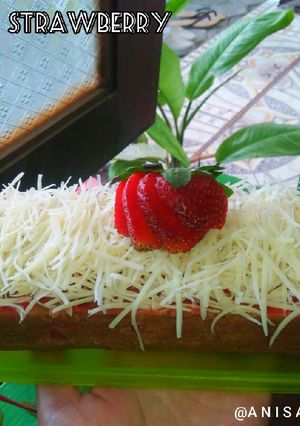 Foto resep Olahan Strawberry~Brownies Strawberry