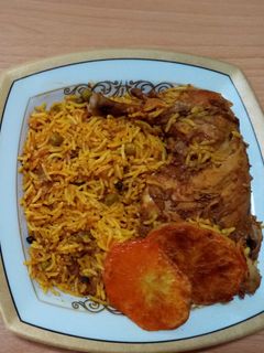 عکسی از دستور چیکن بریانی
