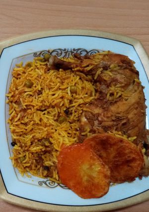 عکسی از دستور چیکن بریانی