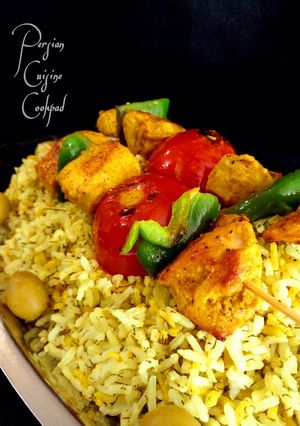 A picture of Turk Shish kebab.