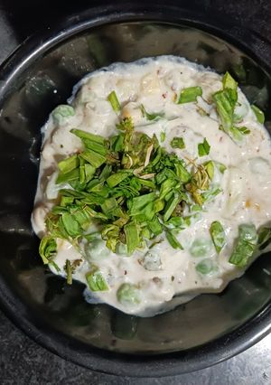 A picture of Sweet potato Salad with Ranch Dressing.