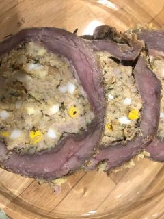Töltött hús recept fotója