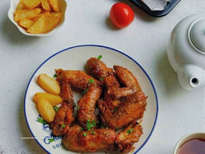 Langkah Gampang Membikin Resep Honey Chicken Wings yang  Bikin Ketagihan Anti Ribet, Bisa Manjain Lidah