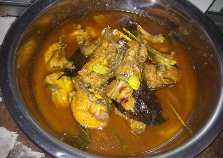 Resep Ayam masak kuah bumbu kuning, Menggugah Selera