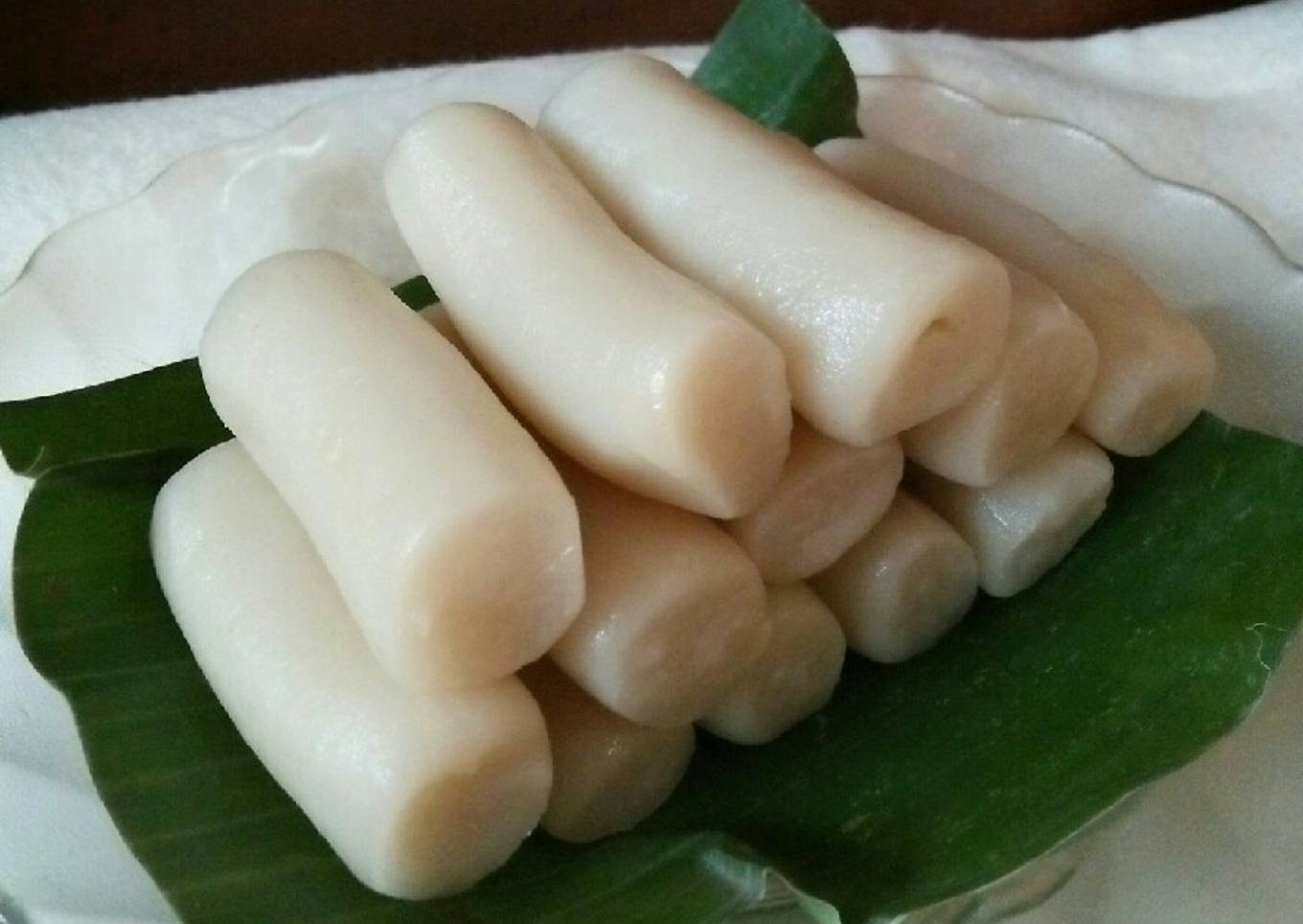 Garaetteok (가래떡) - Korean Rice Cake - Kue Beras untuk Tteokbokki