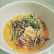Ikan Asap jamur grigit masak santan