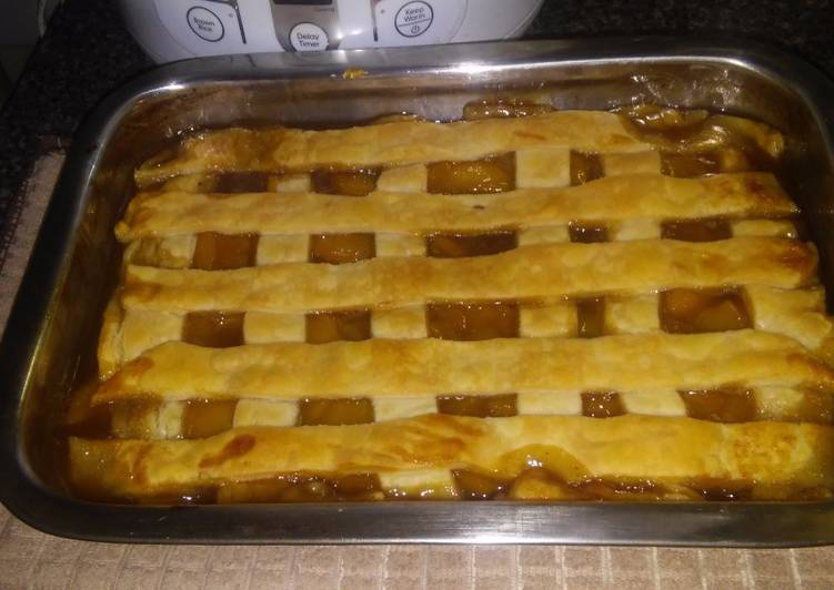 Recipe of Speedy Peach Cobbler