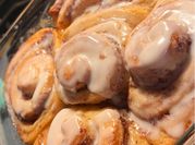 A picture of cinnamon bun