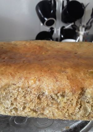 Una foto de Pan🍞de plátano🍌/banan@ vegano🤔🤨😊!!!