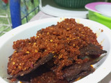 Dendeng (instan) Balado