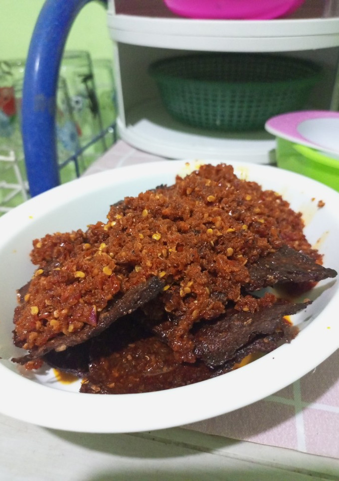 Foto resep Dendeng (instan) Balado