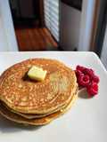 Hotcakes de plátano y avena