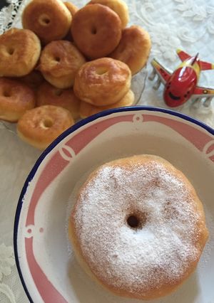 Foto resep Donat tanpa ulen (teknik autolisis)