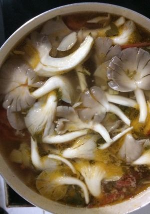 Hình của món Lẩu cá khoai.