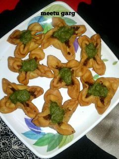 फूल समोसे (Phool samose recipe in hindi) रेसिपी मुख्य फोटो