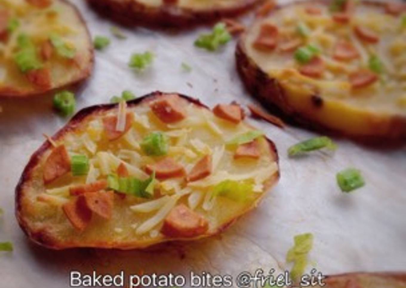 Baked potato bites