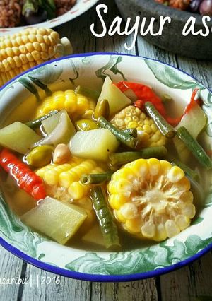 Foto resep Sayur asem simple