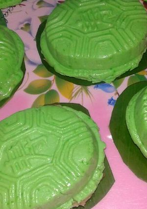 Foto resep Kue cithak kura kura