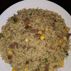 A picture of Dirty rice.