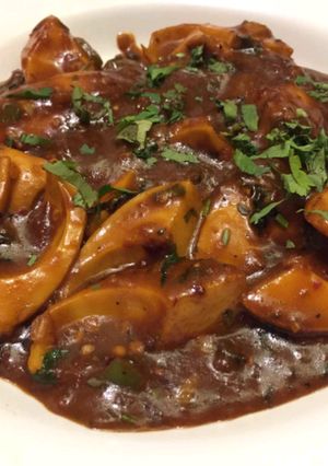 A picture of Egg Chilli.