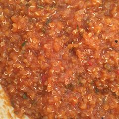 A picture of Tomato quinoa for babies & adults.