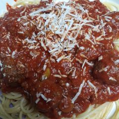 A picture of Spaghetti and Meatballs batch 11.