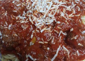 Easiest Way to Prepare Tasty Spaghetti and Meatballs batch 11