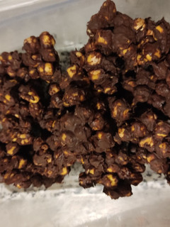 Una foto de Garbanzos con chocolate Snack