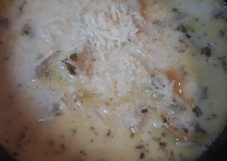 Creamy Turnip Leek Soup