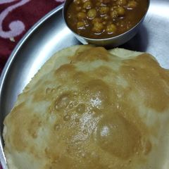 Cholle bhature A picture of Cholle bhature.