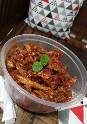 Foto resep Sambel teri terasi enyak