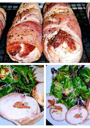 A picture of Chicken Roulade.