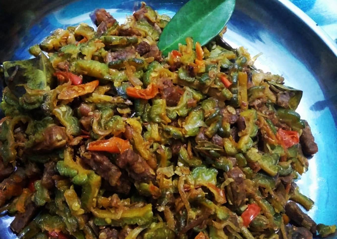 Resep Pare Tempe Teri Pedas Anti Gagal