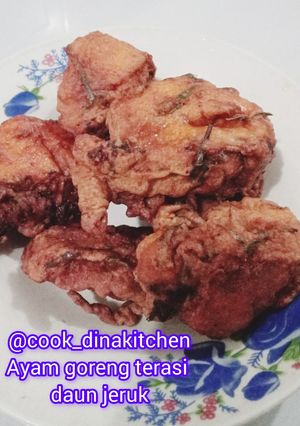 Foto resep Ayam Goreng Terasi Daun Jeruk