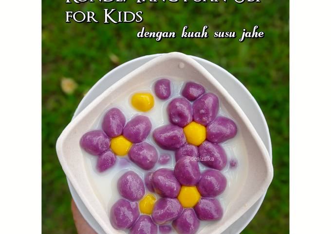 Cara membuat Ronde/Tangyuan Ubi for Kids (Kuah Susu Jahe) Cara membuat Ronde/Tangyuan Ubi for Kids (Kuah Susu Jahe)