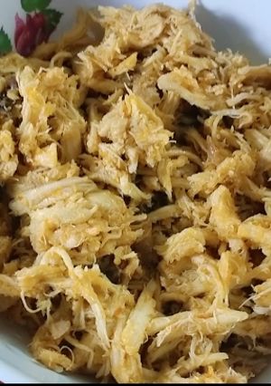 Foto resep 27. Ayam Suwir pedas untuk isian cireng