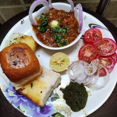 A picture of Paav Bhaji.