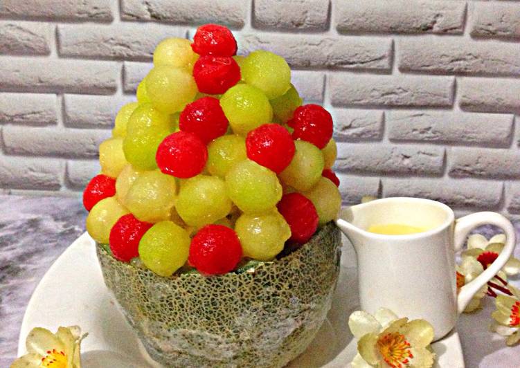 Resep Melon Bingsoo, Lezat Sekali